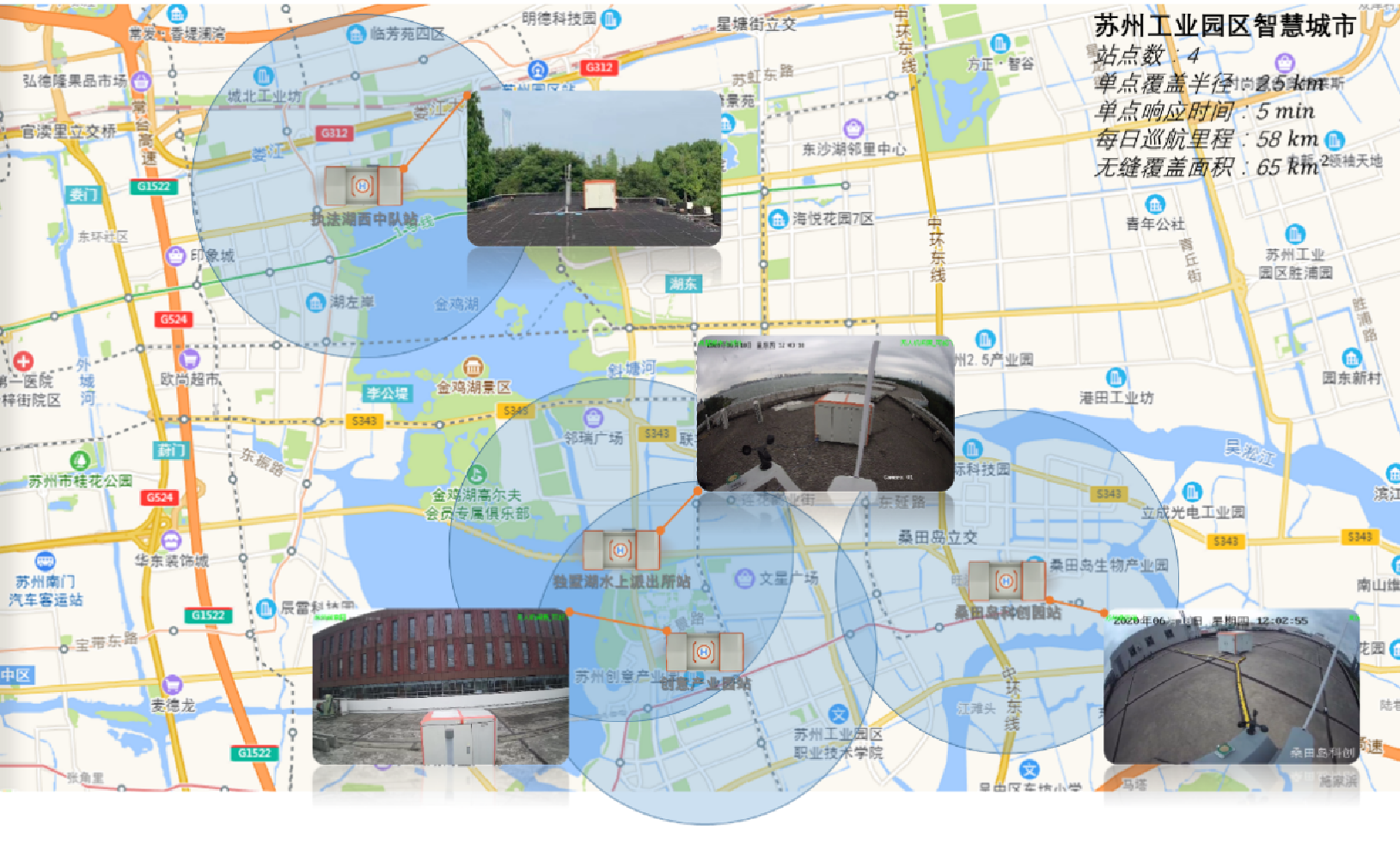 工业园区机库集群巡检